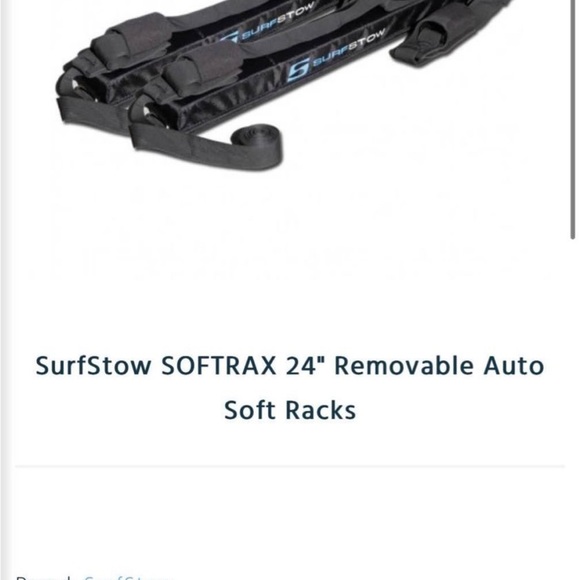 SurfStow SoftRax Removable Paddleboard Roof Racks. - Picture 2 of 8